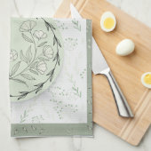 keukenheksendoek theedoek (Quarter Fold)