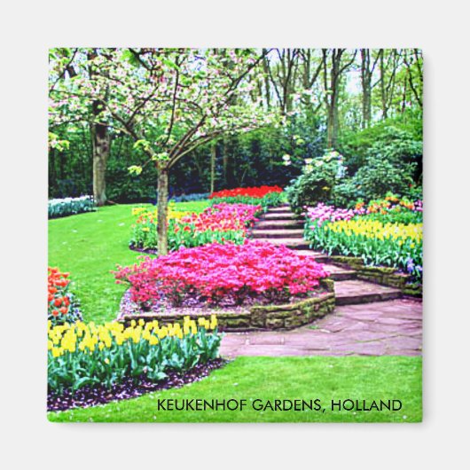 KEUKENHOF GARDENS, NEDERLAND MAGNEET (Voorkant)