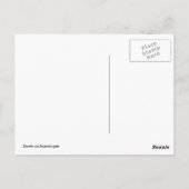 Keukenhof Gardens Netherlands, Sjabloon Briefkaart (Achterkant)