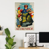Keukenhof Holland Vintage Poster (Thuiskantoor)