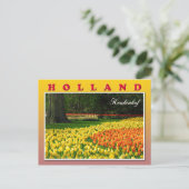 Keukenhof, Lisse, Nederland Briefkaart (Staand voorkant)