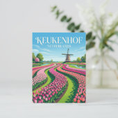 Keukenhof Nederland Briefkaart (Staand voorkant)