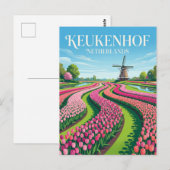 Keukenhof Nederland Briefkaart (Voorkant / Achterkant)