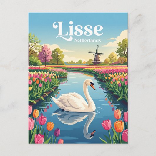 Keukenhof Nederland Briefkaart (Voorkant)
