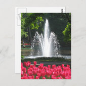 Keukenhof tuin - Holland briefkaart (Voorkant / Achterkant)