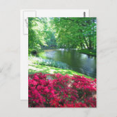 Keukenhof tuin - Holland briefkaart (Voorkant / Achterkant)