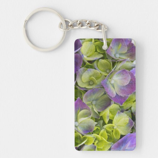 Keukenhof Tuin Hydrangea Sleutelhanger (Voorkant)