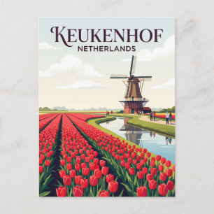 Keukenhof Tuinen Nederland Briefkaart