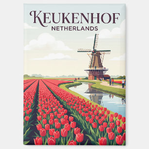 Keukenhof Tuinen Nederland Magneet