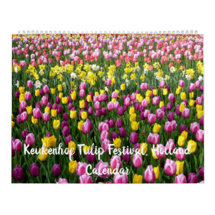 Keukenhof Tulpenfestival, Holland Kalender