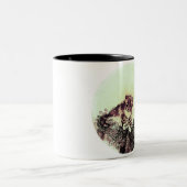 keukenhondendauw tweekleurige koffiemok (Center)