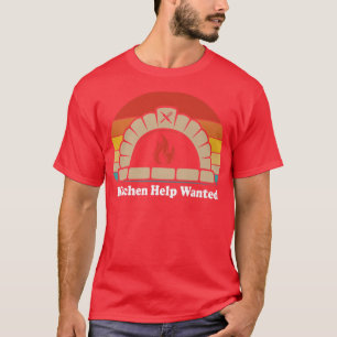 keukenhulp wilde grappige restaurant chef 494 t-shirt