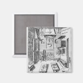 Keukeninterieur Magneet (Voorkant / Achterkant)