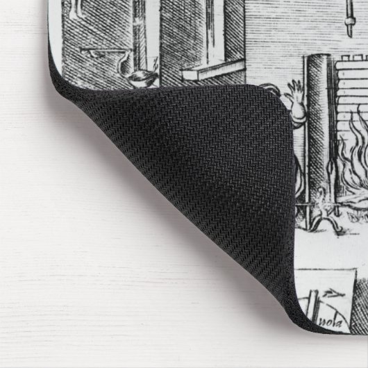 Keukeninterieur Muismat (Hoek)