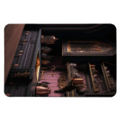 Keukenintern ontwerp in een gotische stijl. magneet (Horizontaal)