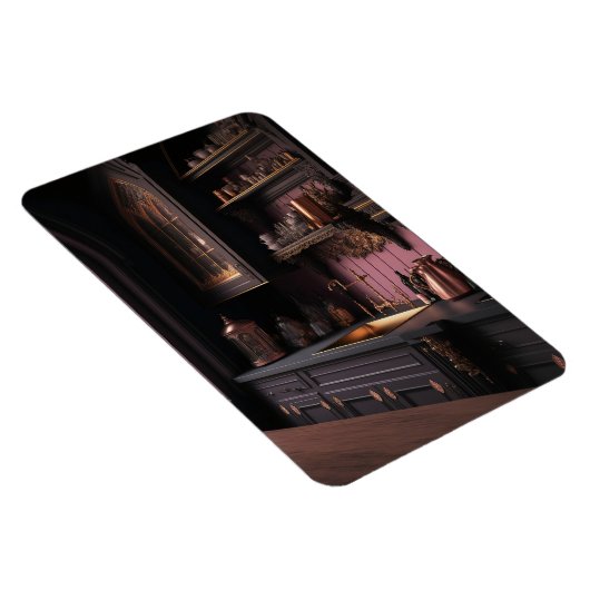 Keukenintern ontwerp in een gotische stijl. magneet (Rechterzijde)