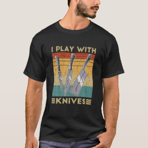 Keukenkaak Ik speel met snoep. T-shirt