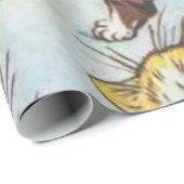 Keukenkaartjes van Louis Wain Cadeaupapier (Rol Hoek)