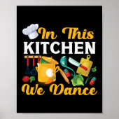 Keukenkaas in deze keuken... We dansen er een. Poster (Voorkant)