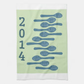 Keukenkalender 2014 theedoek (Verticaal)