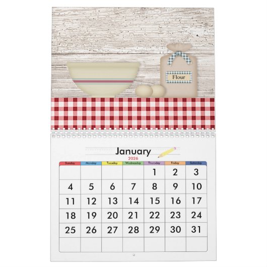  keukenkalender kalender (Jan 2026)