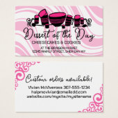 keukenkannisters bakkerij visitekaartjes (Voorkant /achterkant)