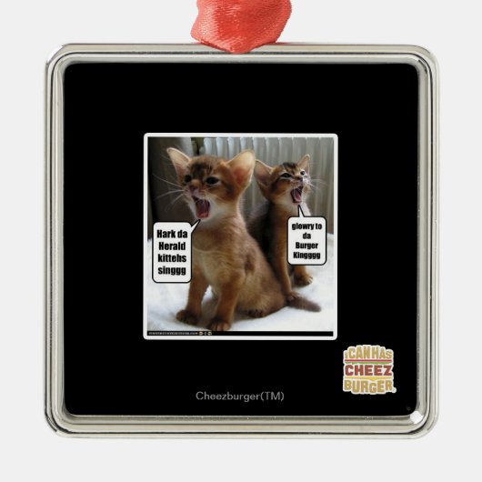 Keukenkarolen Metalen Ornament (Voorkant)