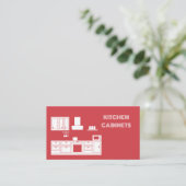 Keukenkasten Contactkaartje (Staand voorkant)