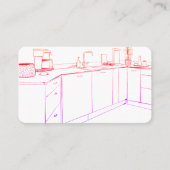 Keukenkasten verbouwen visitekaartje (Voorkant)