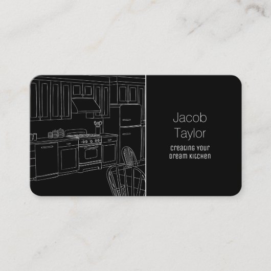 Keukenkasten Visitekaartje (Voorkant)