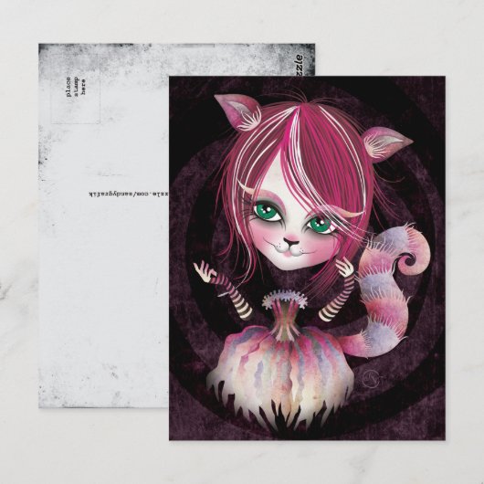 Keukenkat-Briefkaarten Briefkaart (Voorkant / Achterkant)