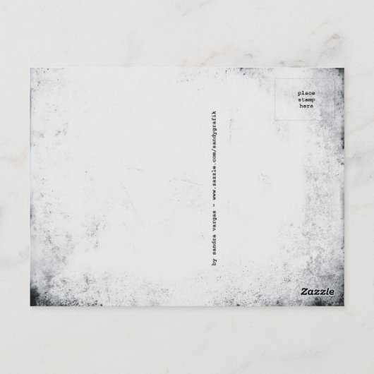 Keukenkat-Briefkaarten Briefkaart (Achterkant)