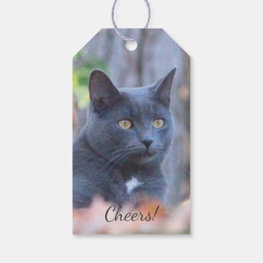 Keukenkat Cadeaulabel (Achterkant)