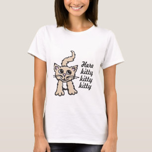 Keukenkat hier kat kat kat t-shirt