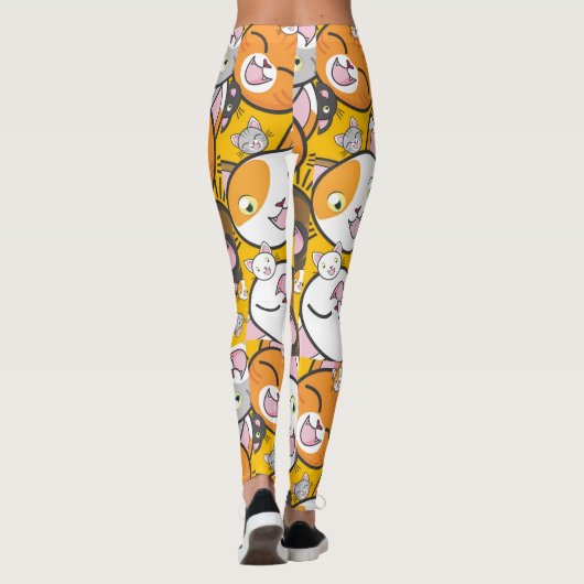 Keukenkat-Leggings Leggings (Achterkant)