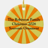 Keukenkat maakt het niet uit keramisch ornament (Achterkant)