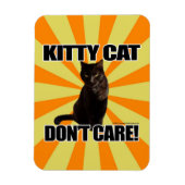 Keukenkat maakt het niet uit magneet (Verticaal)