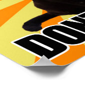 Keukenkat maakt het niet uit poster (Hoek)