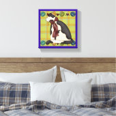 Keukenkat op beton canvas afdruk (Insitu (Slaapkamer))