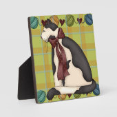 Keukenkat op beton fotoplaat (Voorkant)