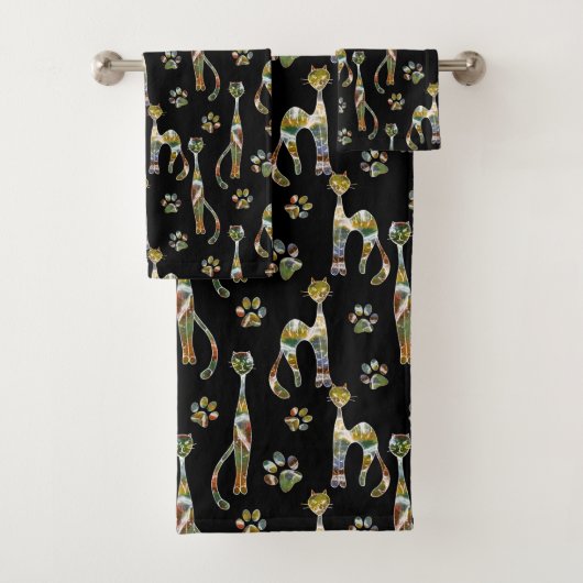 Keukenkatten Bad Handdoek (Insitu)