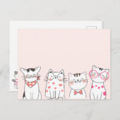 Keukenkatten Briefkaart (Voorkant / Achterkant)