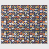 Keukenkatten Dagelijkse Caturday Cadeaupapier (Vlak)