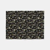 Keukenkatten Fleece Deken (Voorkant (Horizontaal))