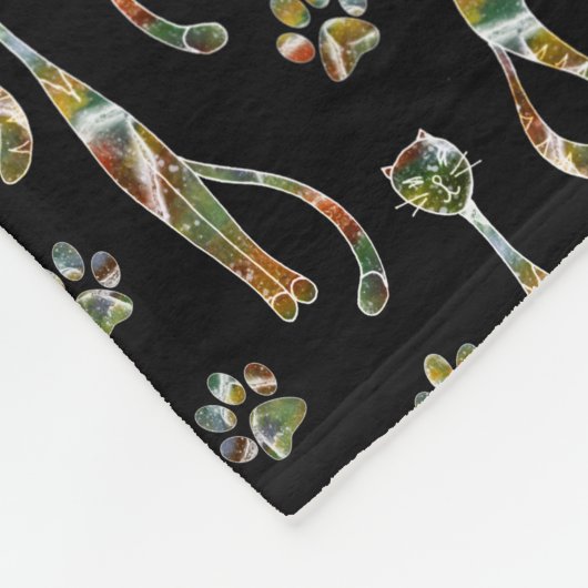 Keukenkatten Fleece Deken (Hoek)