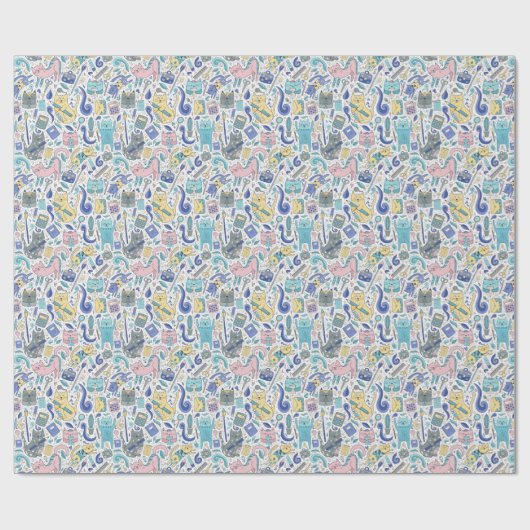 Keukenkatten Giftwrapping Papier - Afstuderen - Gi (Vlak)