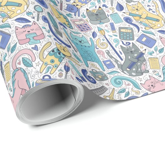 Keukenkatten Giftwrapping Papier - Afstuderen - Gi (Rol Hoek)