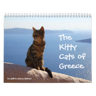 Keukenkatten in Griekenland Kalender