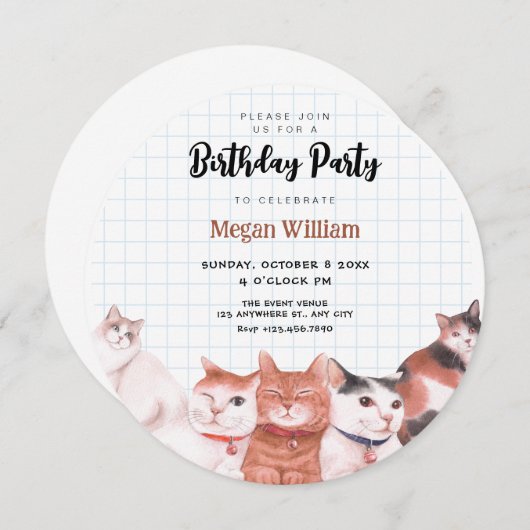 Keukenkatten Kaart (Voorkant / Achterkant)