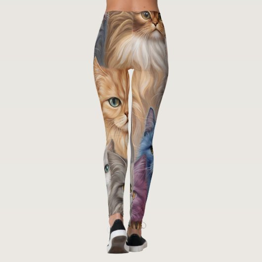 Keukenkatten Leggings (Achterkant)